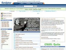 Tablet Screenshot of cbsenotes.com